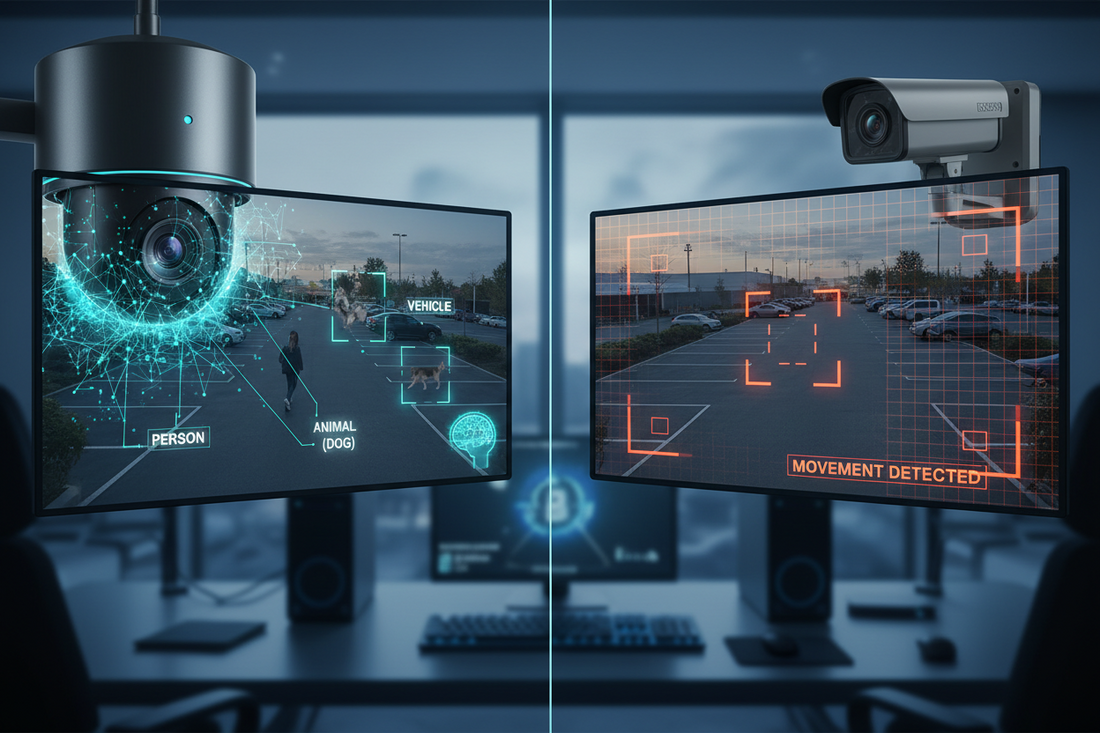 The Role of AI in CCTV: Smart Detection vs Traditional Motion Sensors