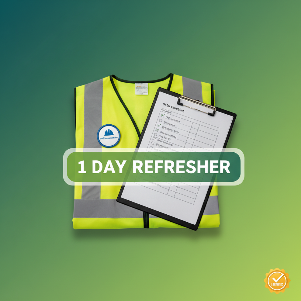 Health & Safety Representative Refresher (1 Day) | SHE Rep Training ...